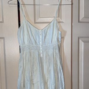 Delias white dress